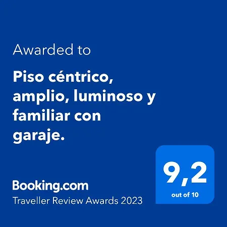 Appartement Piso Céntrico, Amplio, Luminoso Y Familiar, Con Garaje Según Disponibilidad *